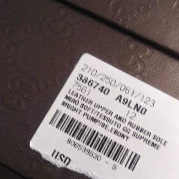 Gucci mens shoes size 12 - Picture 13 of 17